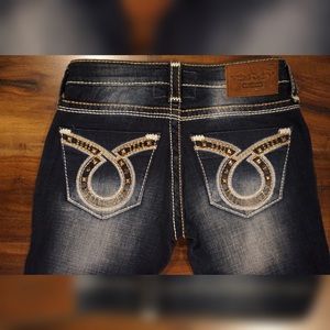 NEW BIG STAR JENAE SKINNY JEANS 25L x 33 1/4"